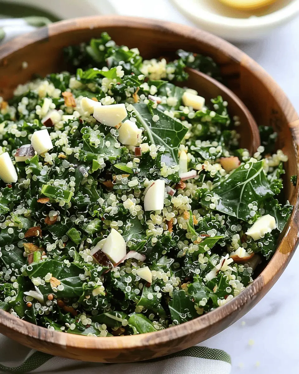 Kale Quinoa Salad: Easy Lemon Dressing for a Fresh Twist