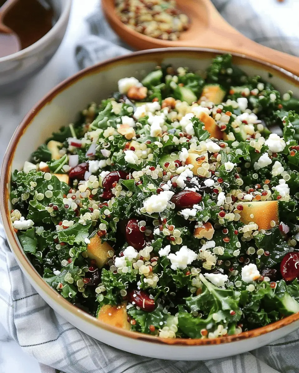 Kale Quinoa Salad: Easy, Flavorful, and Packed with Nutrition