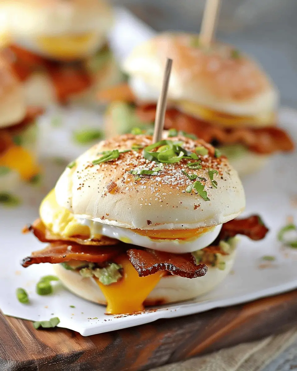 Keto Bacon, Egg, & Cheese Sliders: Easy Turkey Bacon Delight