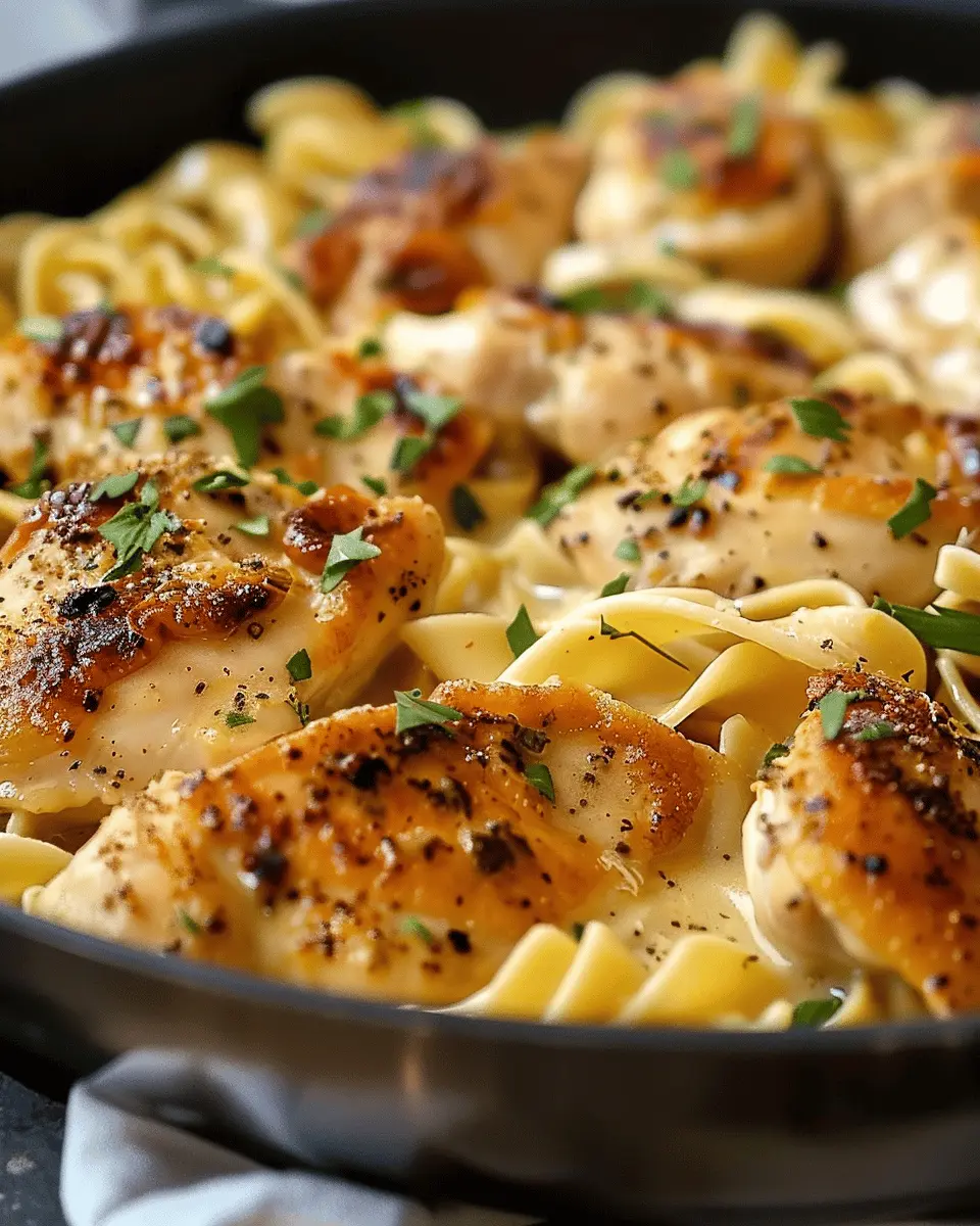 One-Pan Chicken with Buttered Noodles: The Best Cozy Recipe