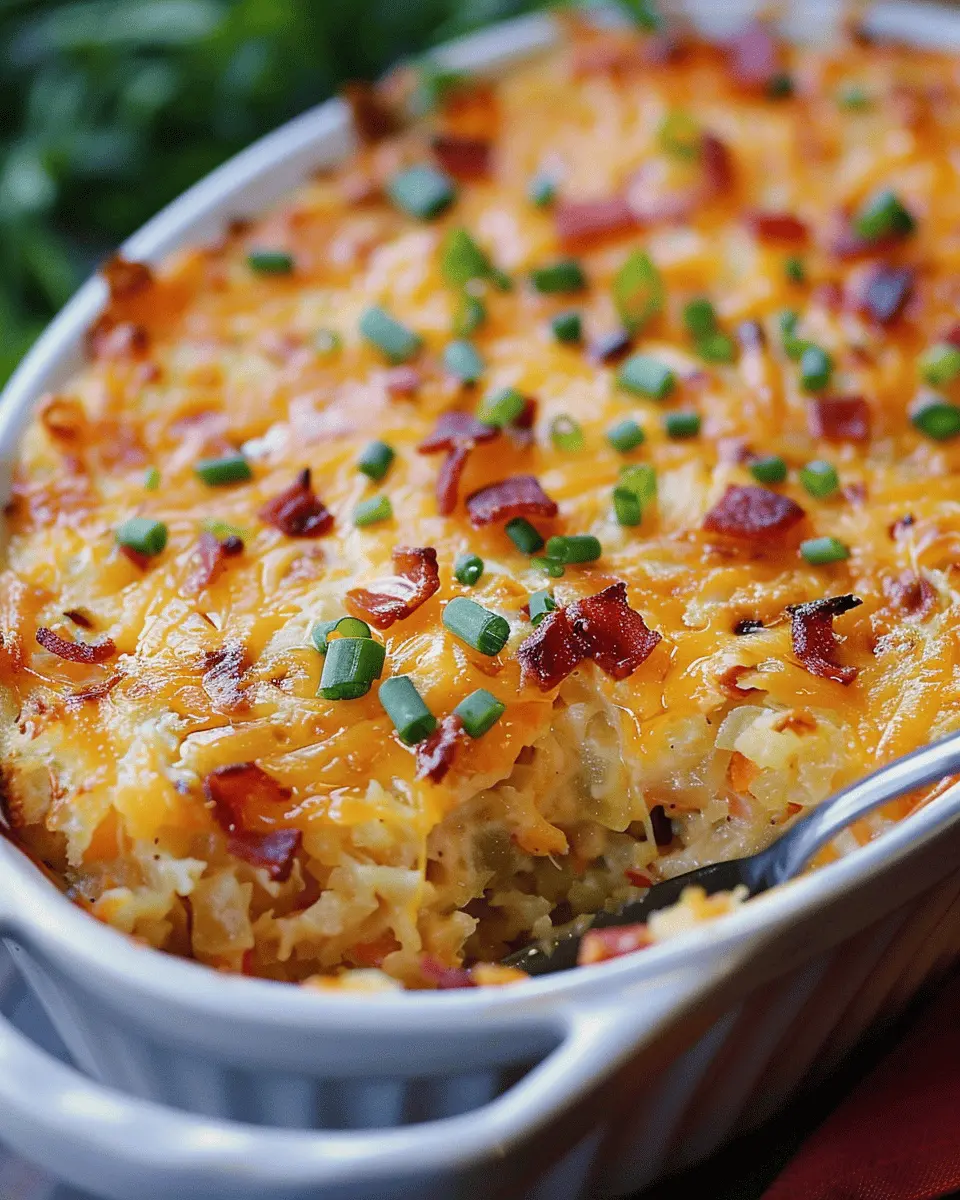 Pimento Cheese Hash Brown Casserole: Easy Comfort Food Bliss