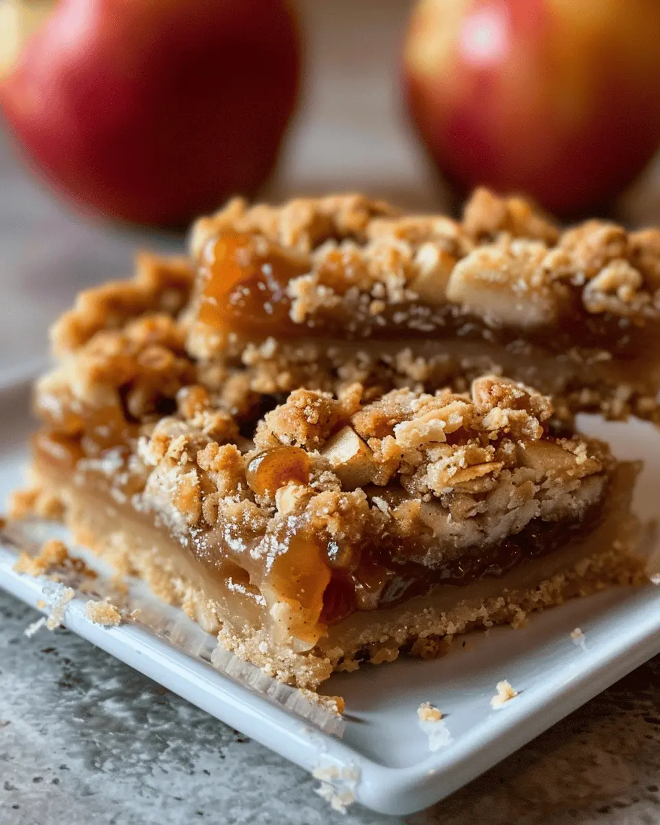 Salted Caramel Apple Crumble Bars: Easy Fall Treat to Indulge In