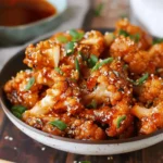 Sticky Sesame Cauliflower