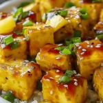 Vegan Pineapple Tofu]