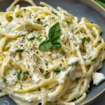 Creamy Lemon Feta Pasta Recipe