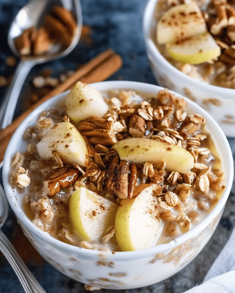 Apple Cinnamon Oatmeal: Easy Homemade Breakfast Delight