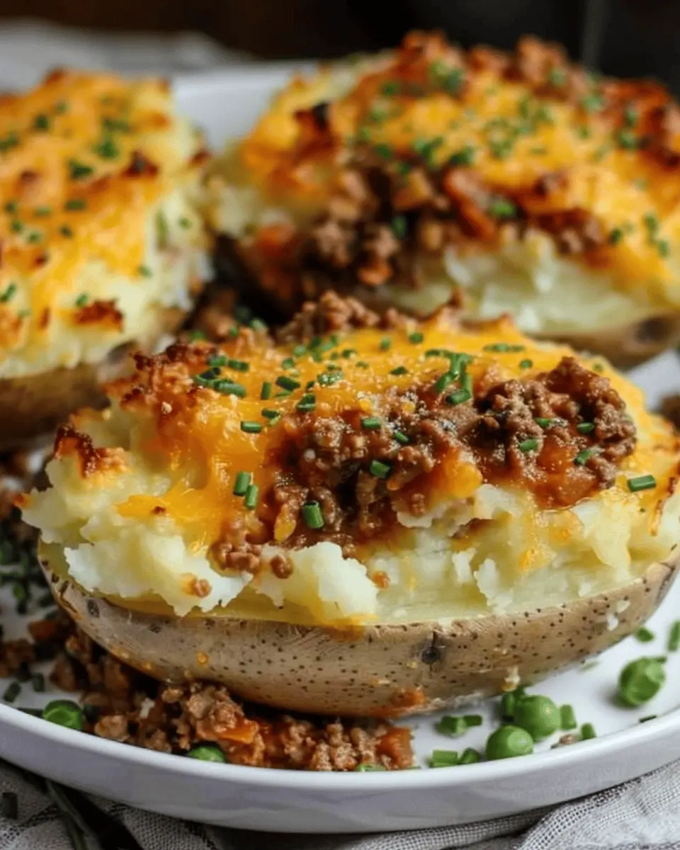 Shepherd’s Pie Baked Potato: Easy Comfort Food with Turkey Bacon