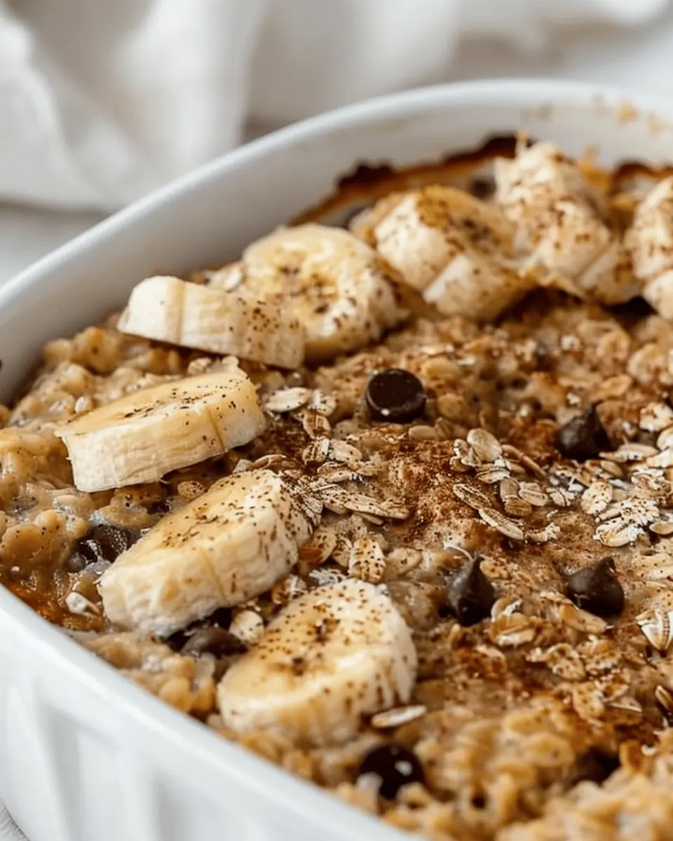 The Best Banana Baked Oatmeal: A Healthy, Comforting Treat