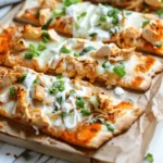 Buffalo Chicken Flatbread