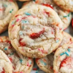 Double Strawberry Sugar Cookies