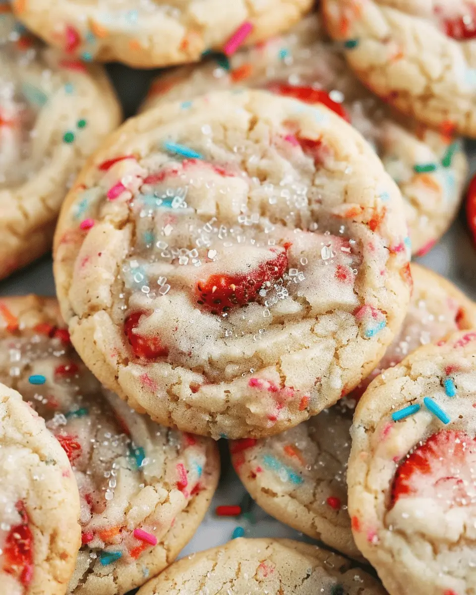 Double Strawberry Sugar Cookies: The Best Homemade Treats Ever