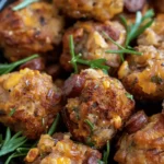 Stuffing Balls with Sausage