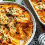 Chipotle Gouda Scalloped Sweet Potatoes