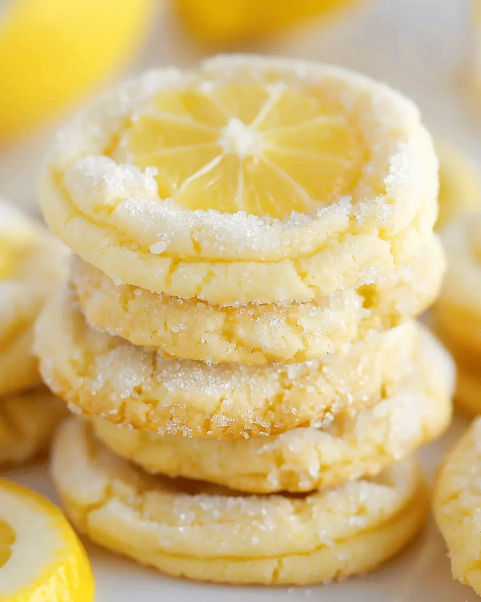 Lemon Sugar Cookies Recipe: The Best Treat for Homemade Joy
