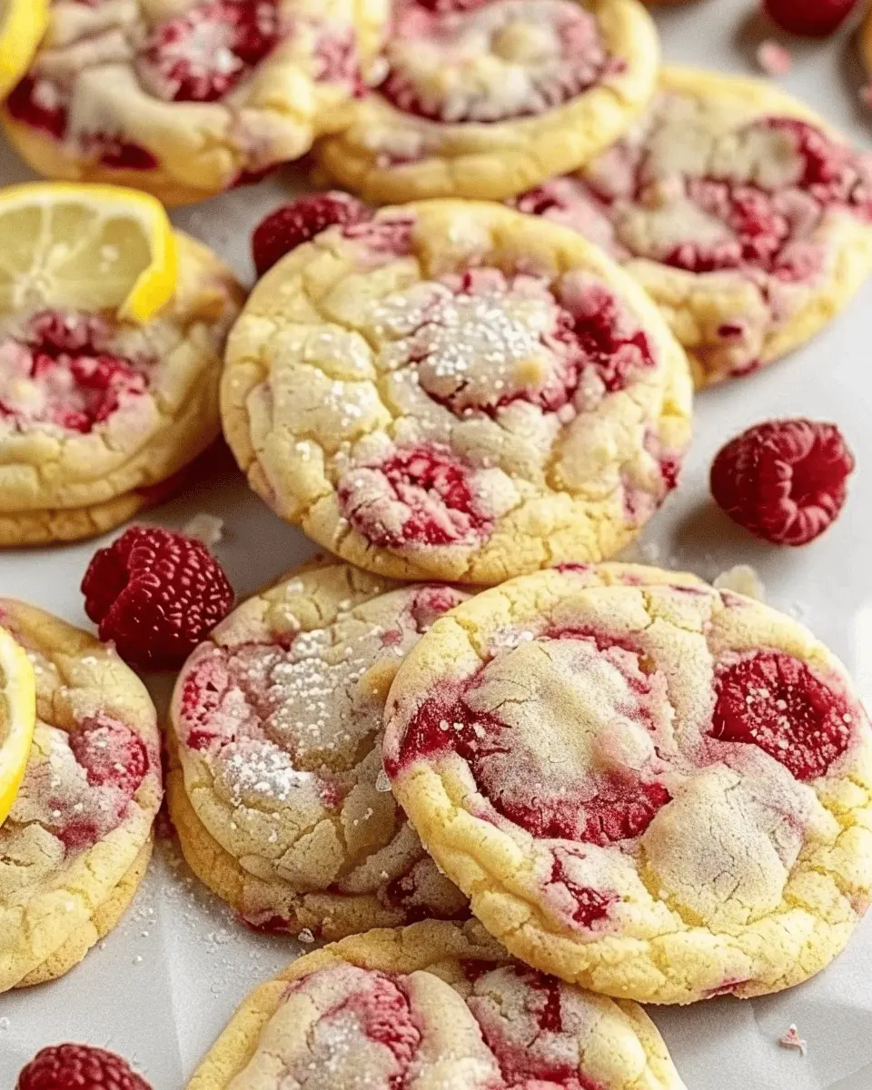Lemon Raspberry Cookies: Easy, Refreshing Treats for Everyone
