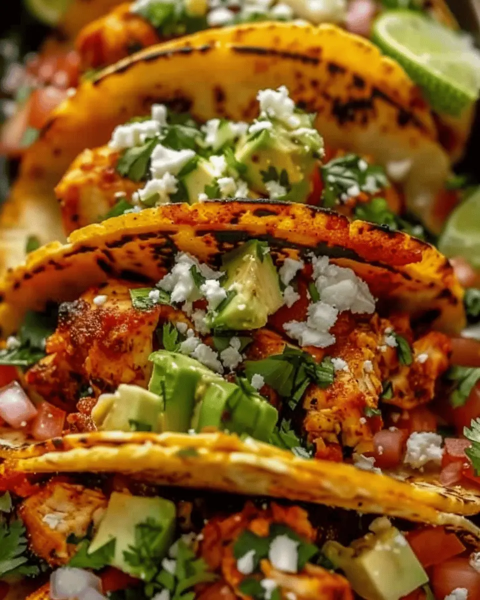 Chicken Street Tacos: Easy Recipe for a Flavorful Fiesta
