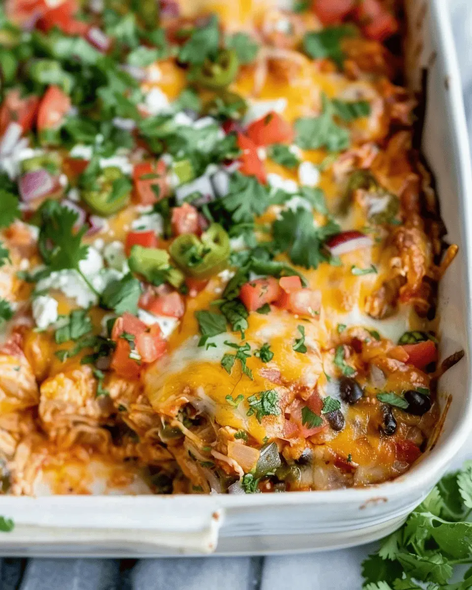 Chicken Burrito Casserole: A Juicy and Easy Family Favorite