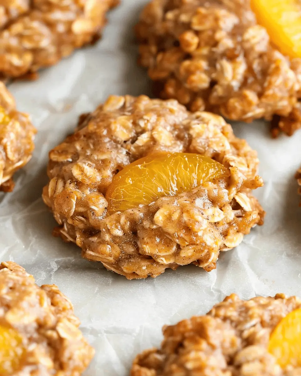 Healthy Peach Oatmeal Breakfast Cookies: Easy & Delicious Start
