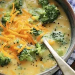 Easy Broccoli Cheddar Soup