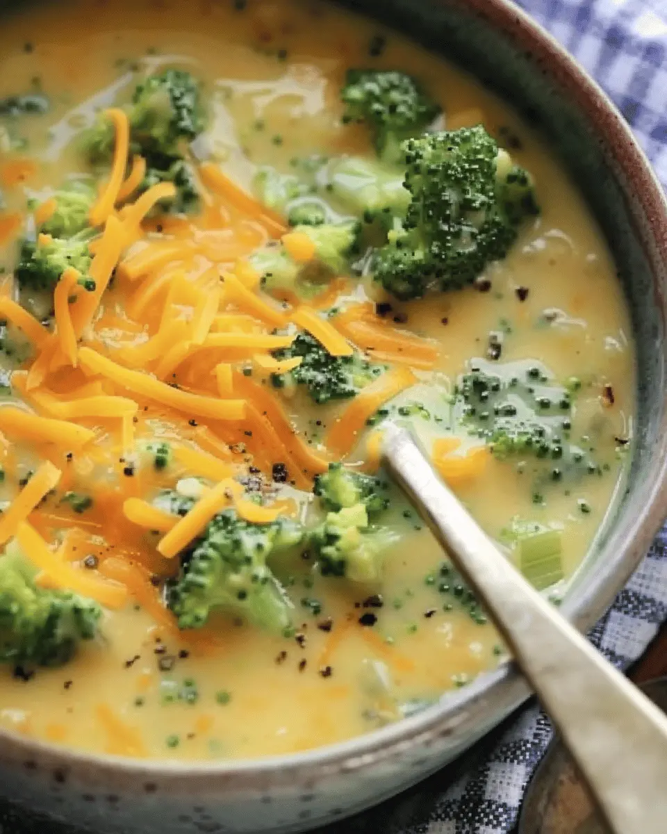 Easy Broccoli Cheddar Soup: A Cozy Comfort Food Delight