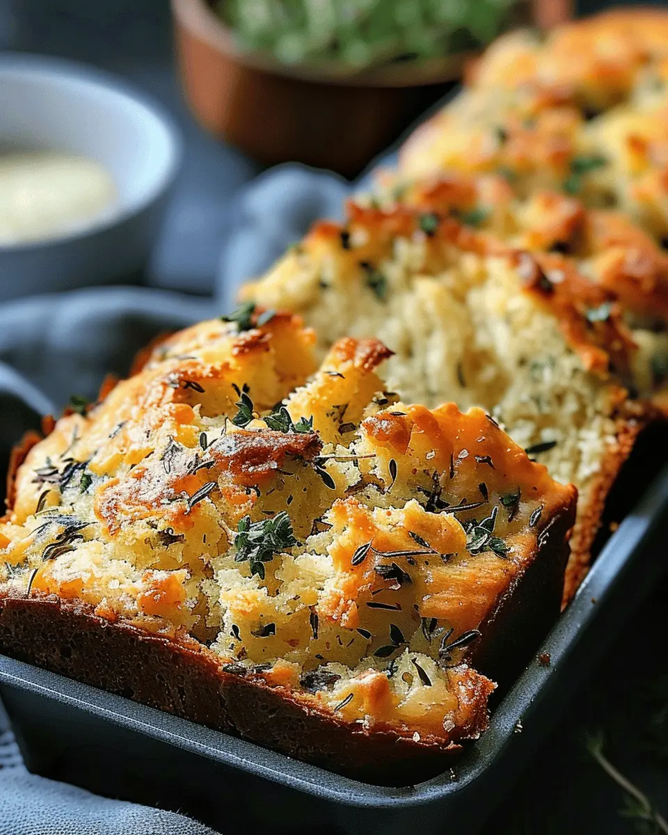 Herb & Cheese Quick Bread: The Easy Recipe You’ll Love