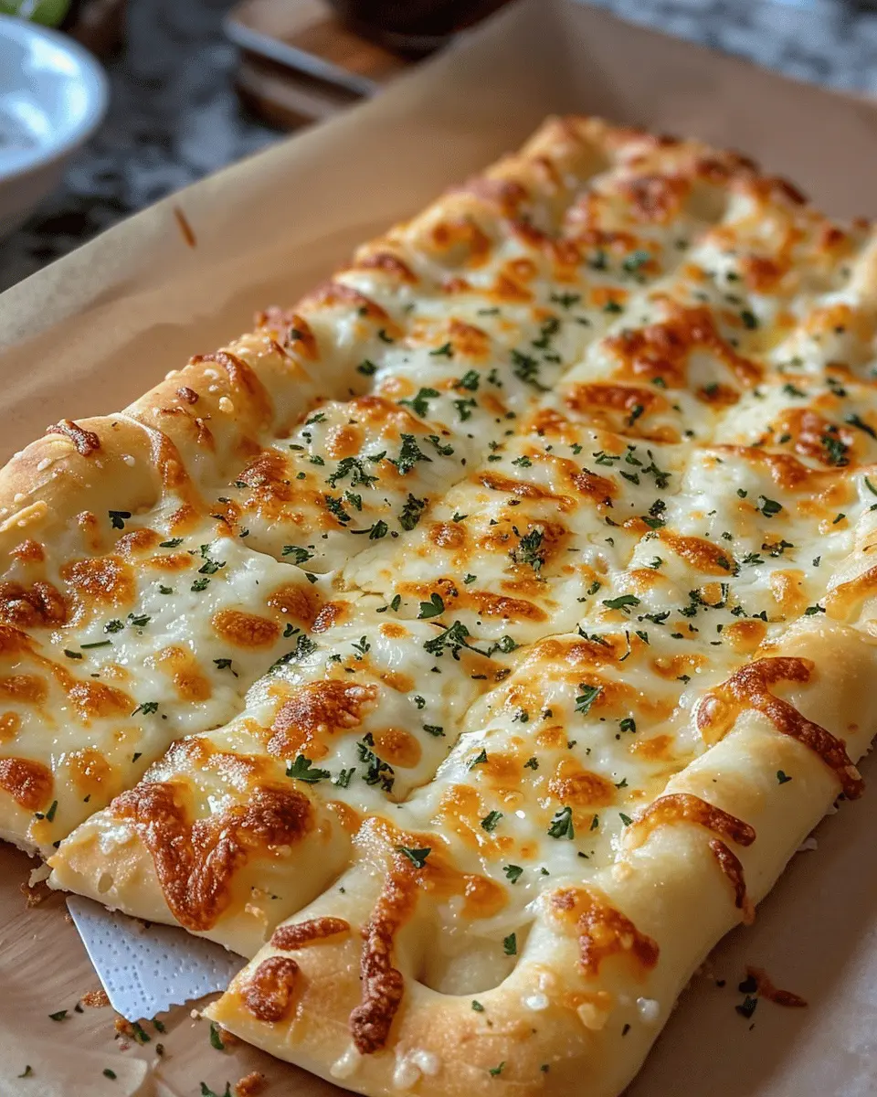 Homemade Cheesy Garlic Breadsticks: The Best Comfort Food Treat
