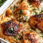 Smothered Chicken and Rice