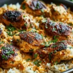 Best Smothered Chicken and Rice