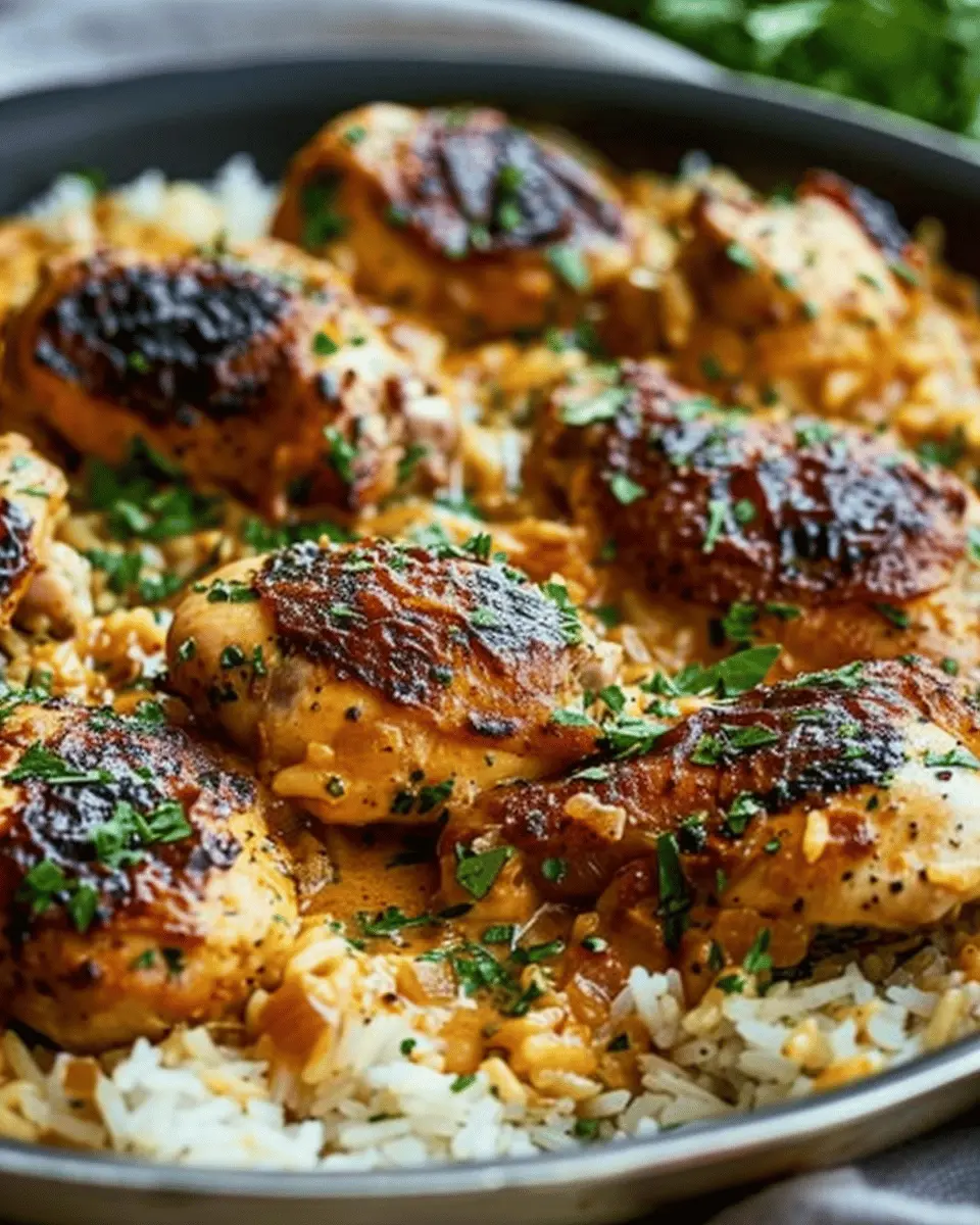 Best Smothered Chicken and Rice: A Juicy Comfort Meal at Home