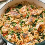 One Pot Chicken Orzo