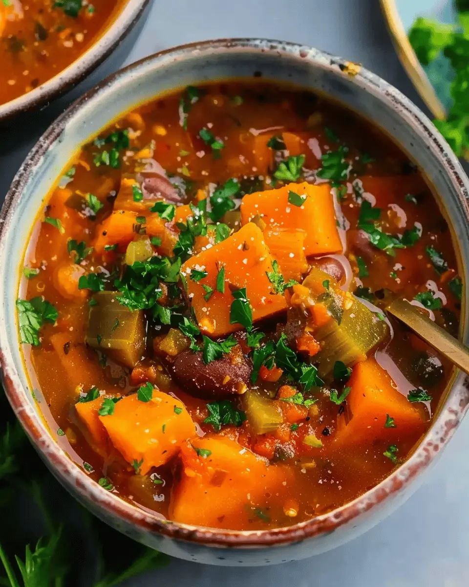 Sweet Potato Stew: A Cozy, Hearty Delight with Turkey Bacon