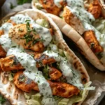 Sheet Pan Chicken Pitas with Herby Ranch