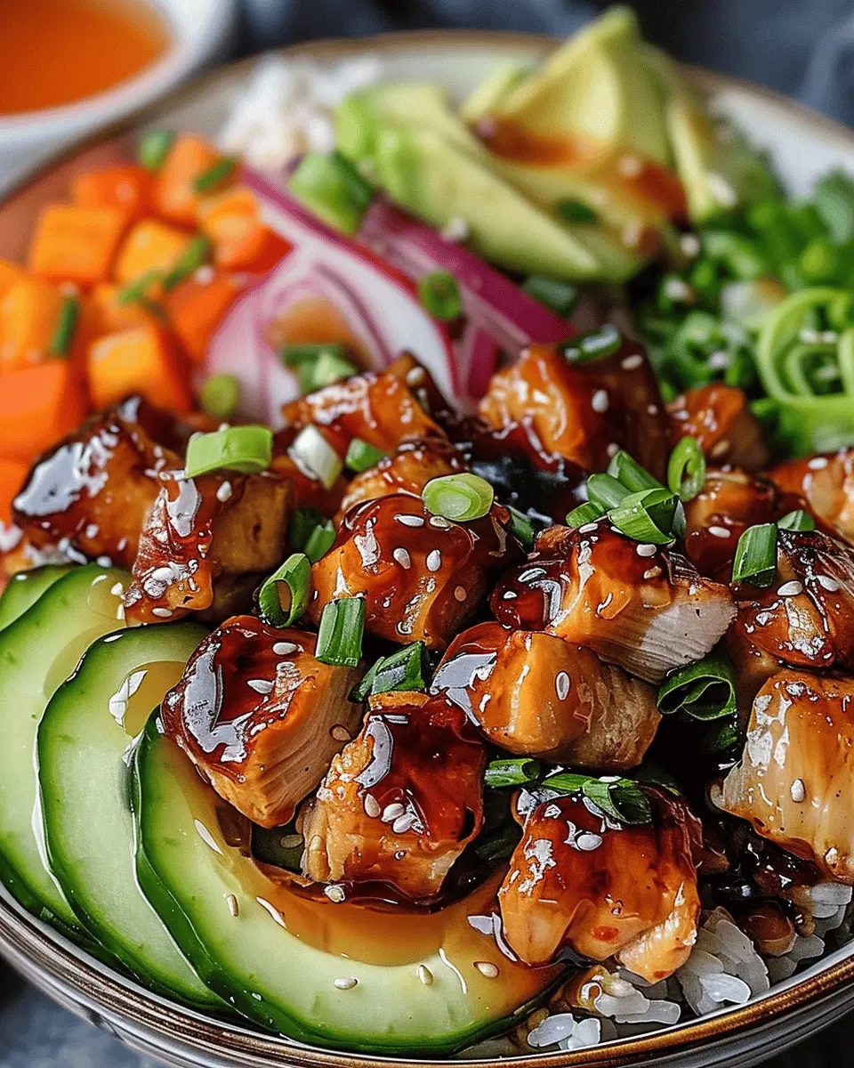 Hot Honey Chicken Bowl: Easy, Flavor-Packed Weeknight Delight