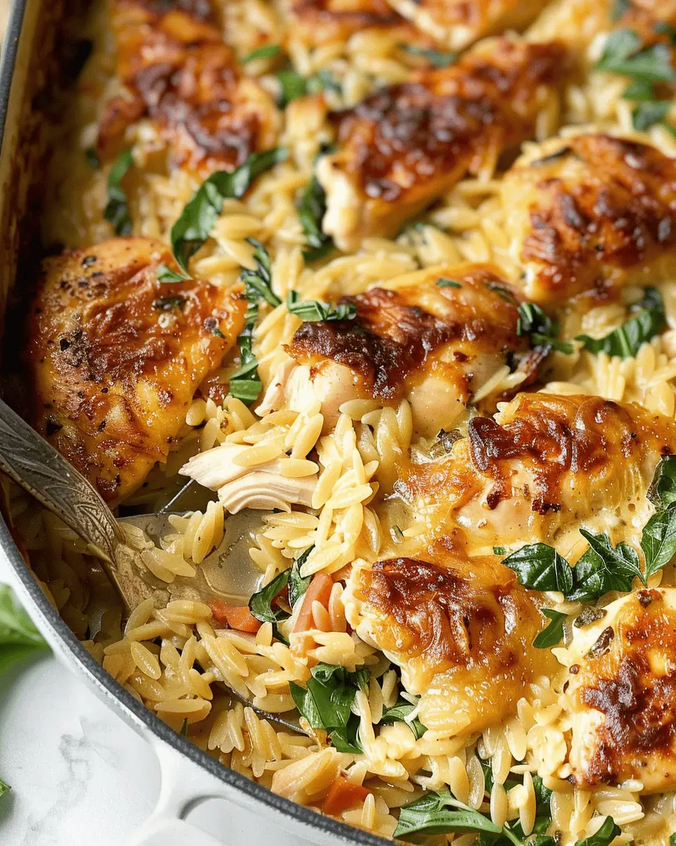 Monterey Chicken One-Pan Orzo: Easy Comfort Food for Home Chefs