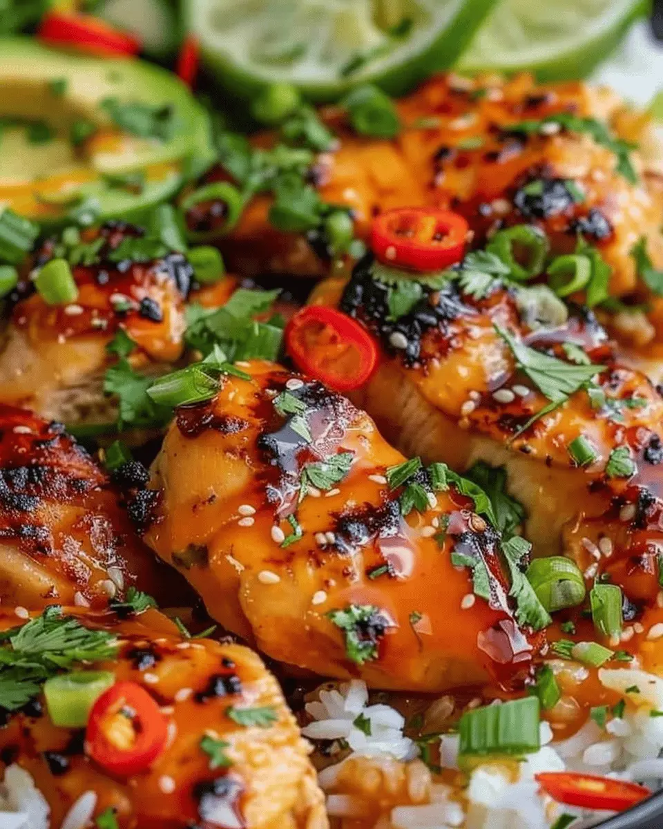 Spicy Maple Chicken and Coconut Rice for a Cozy Dinner Delight