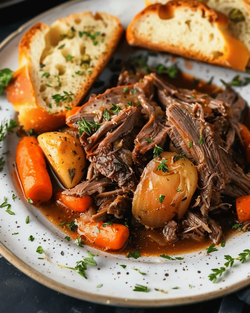 Crockpot Pot Roast Recipe: Easy, Flavorful Comfort Food at Home