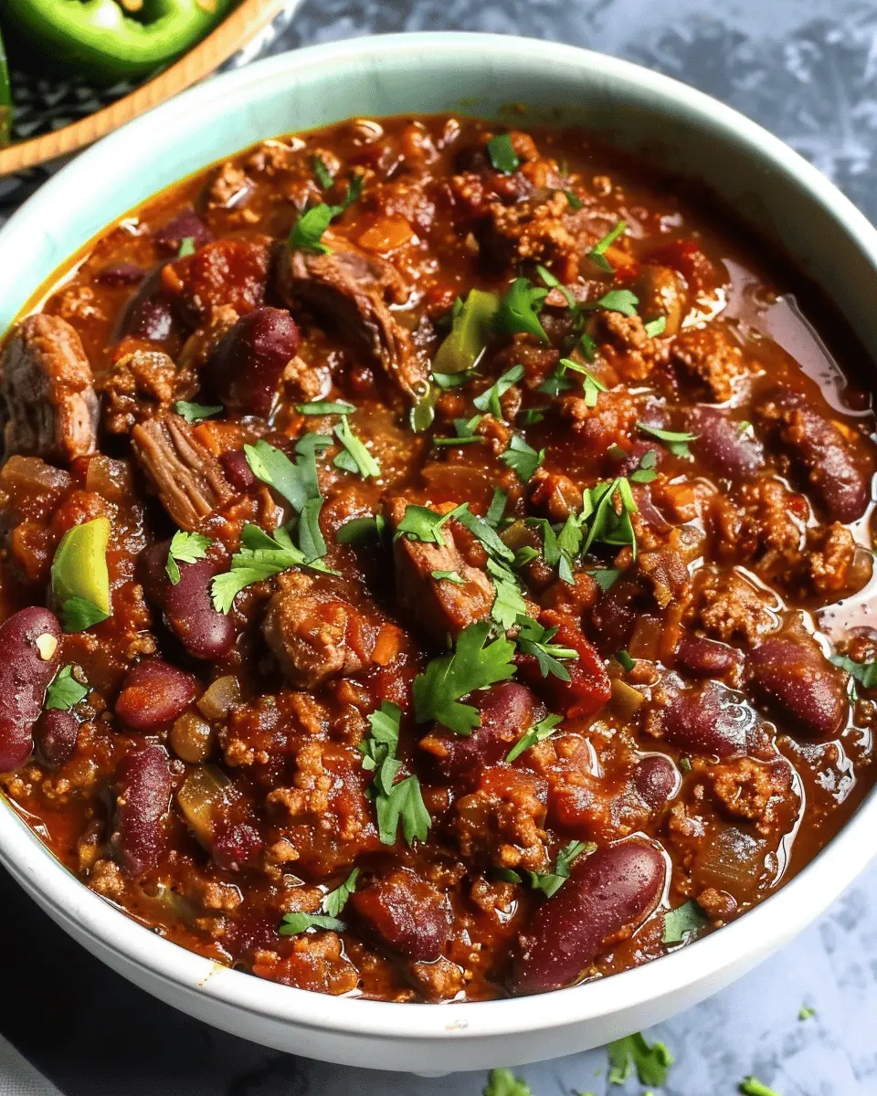 Short Rib and Chorizo Chili: The Best Comfort Food Recipe