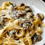 Garlic Mushroom Pasta