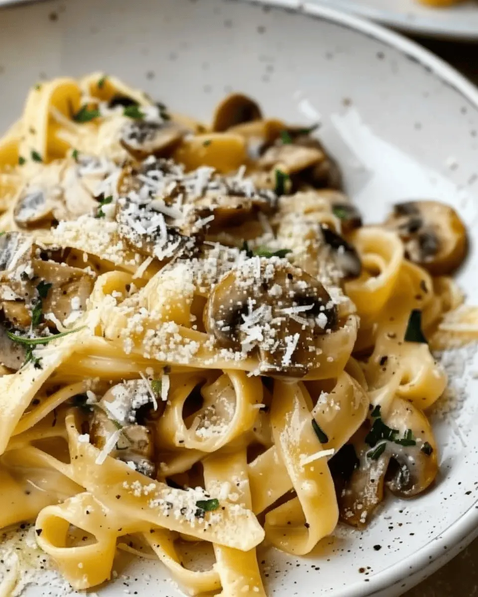 Garlic Mushroom Pasta: A Quick and Indulgent Comfort Meal