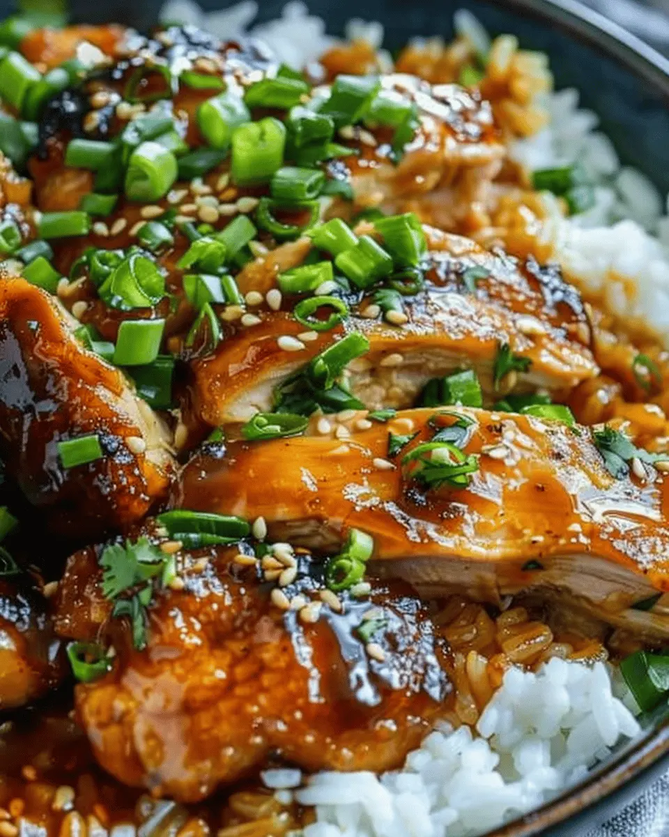 Caramelised Soy Chicken: A Juicy Delight in Garlic Ginger Broth