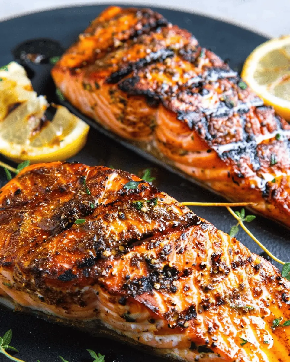 Grilled Salmon with the Best Salmon Seasoning for a Delightful Dinner