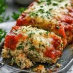 Juicy Garlic Parmesan Chicken Meatloaf
