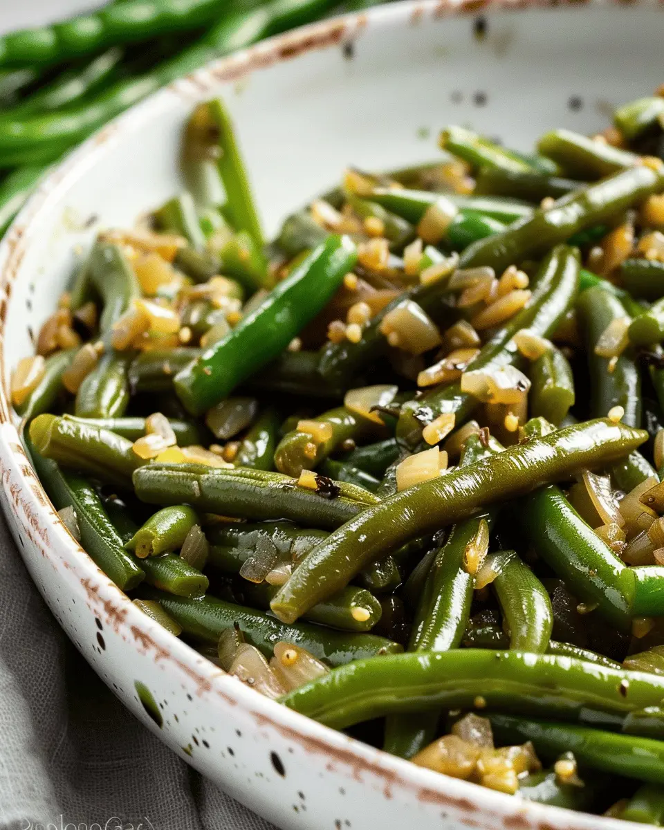 Best Canned Green Beans Recipe: Easy & Delicious Turkey Bacon Twist