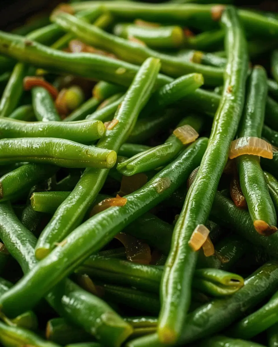 Crack Green Beans: The Best Turkey Bacon & Chicken Ham Twist