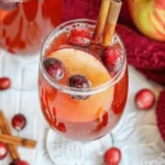 Cinnamon Apple Cranberry Mimosa