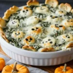 Halloween Graveyard Spinach Dip
