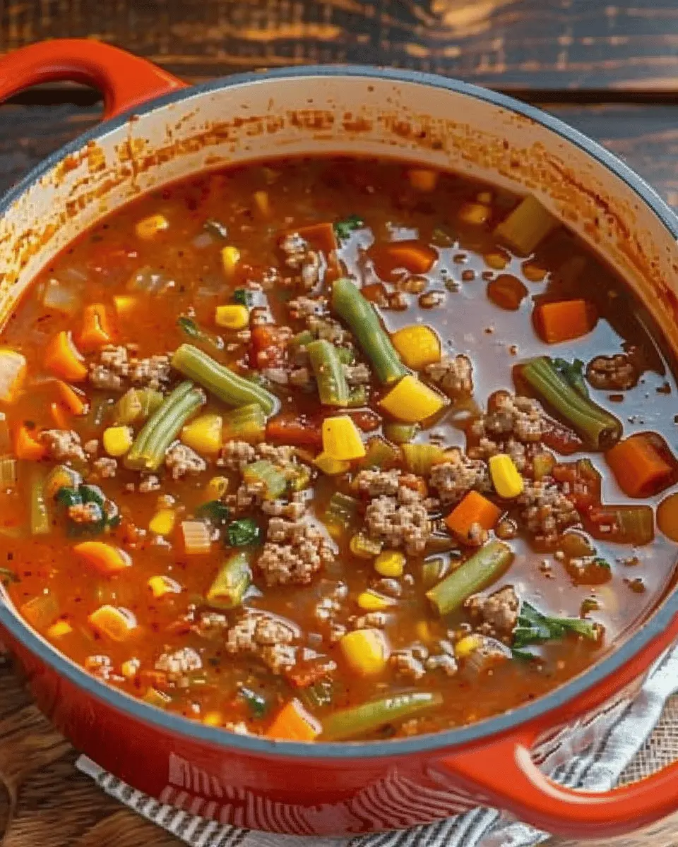 Hamburger Soup Recipe: Easy Comfort Food with Turkey Bacon Delights