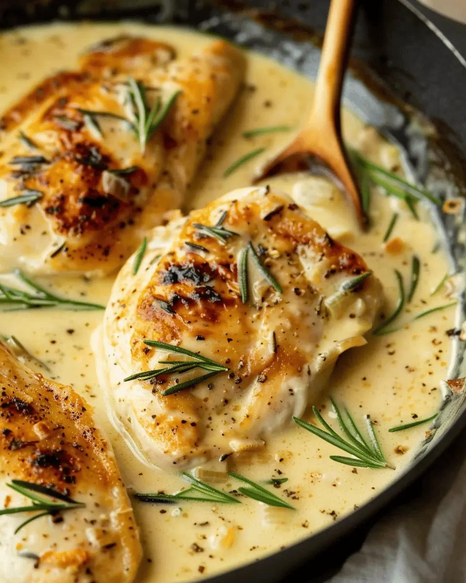Creamy Dijon Rosemary Chicken: A Comforting Homemade Delight