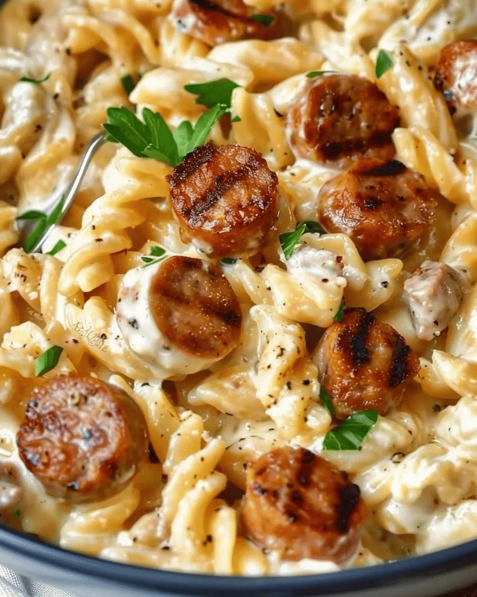 Cajun Smoked Sausage Alfredo Pasta Recipe: A Creamy Delight at Home