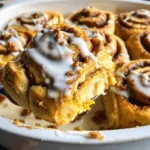 Pumpkin Protein Cinnamon Rolls